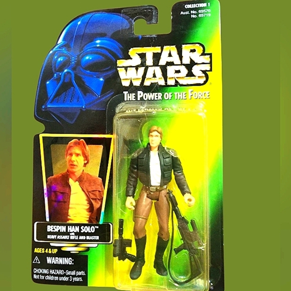 NIP¡!!!!¡ Star Wars The Power of the Force Bespin Han Solo, 1997